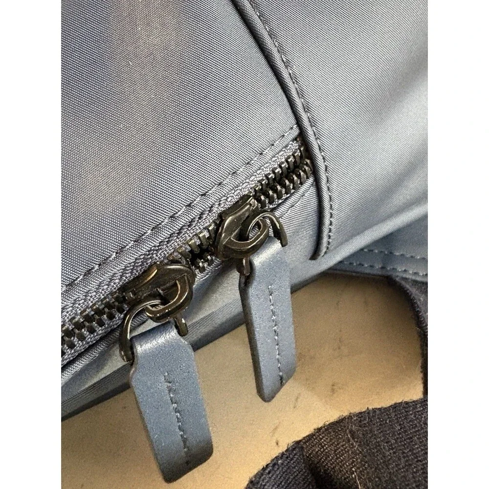 Monos Metro Backpack Nylon Vegan Leather Trim Travel Rucksack